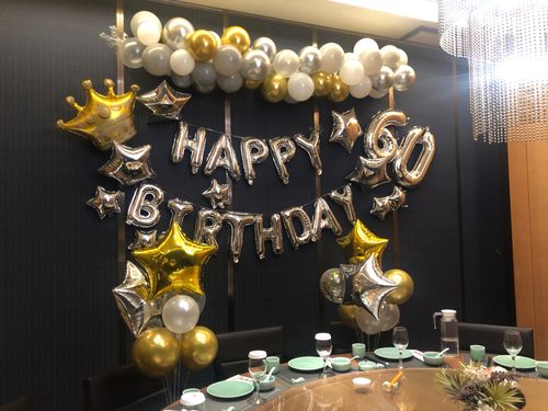 妈妈的生日会布置_派对_蜡烛_生日气球布置_家居家装