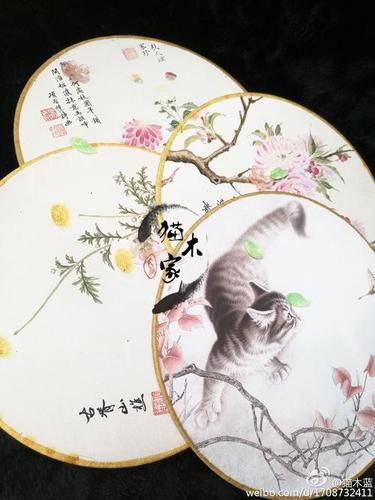 风景团扇简笔画 简笔画图片大全-蒲城教育文学网