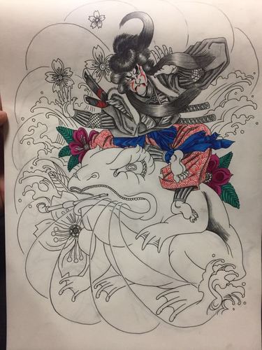 天竺德兵卫 -- 自来也的原型