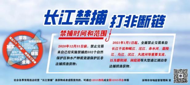 市场监管部门发布长江禁捕鱼名单含圆口铜鱼等五类