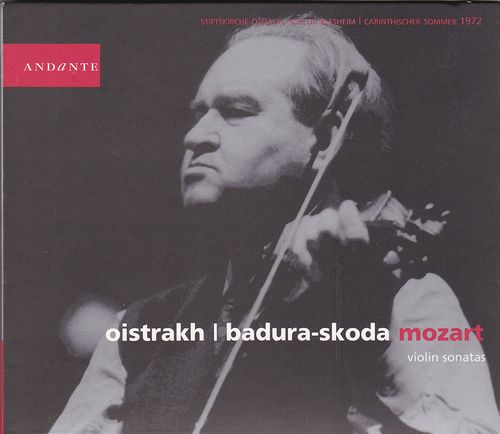 oistrakh / badura-skoda : mozart (cd & dvd) andante