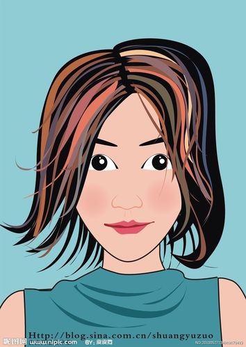 王菲漫画像图片