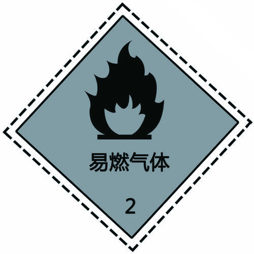 易燃气体标志