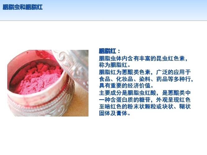 胭脂虫简介及其红色素的提取