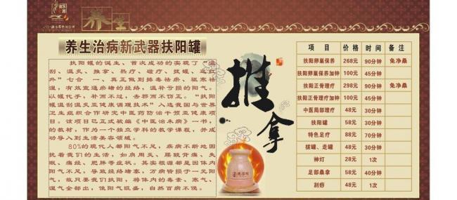 扶阳罐美容推拿图片