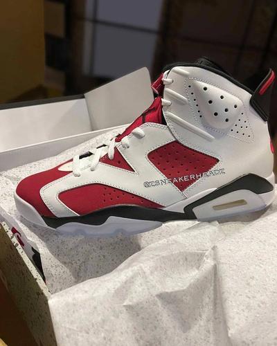 snkrs确认发售!aj6"胭脂红"还原og初代第3次复刻,下月冲!