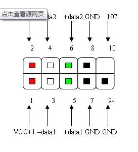 usb4跟线主板9针怎么接线法插线