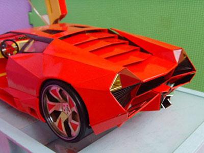 牛人纯手工打造山寨版兰博基尼_小制作大全