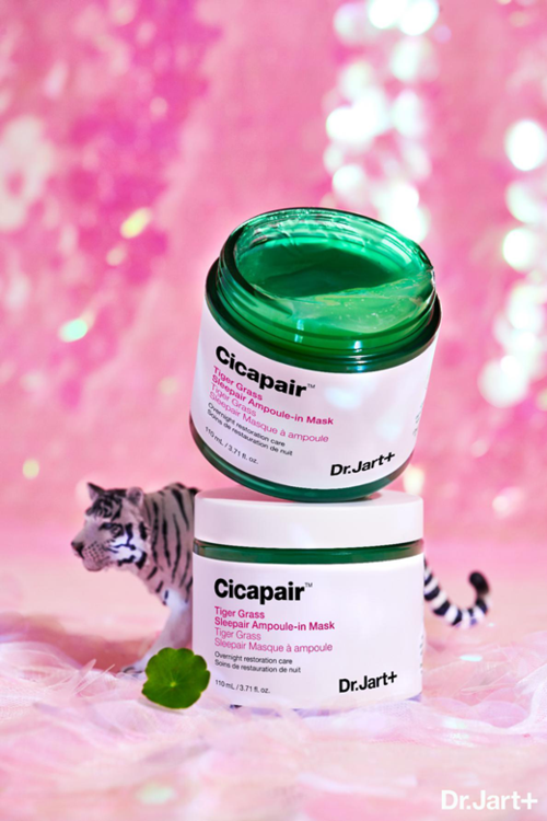 drjart蒂佳婷cicapair积雪草精华搭配夜间面膜赶走冬季泛红脸