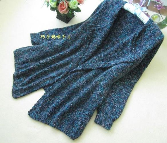 【转载】【转载】【巧手妈咪】-----慕兰-----彩黑时尚开衫