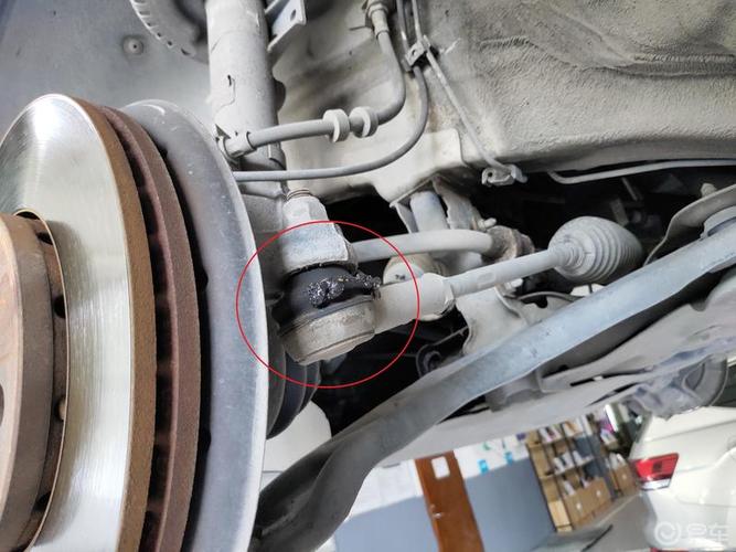 polo更换转向连杆球头