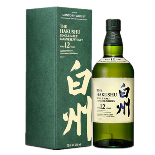 洋酒日本三得利白州12年单一麦芽威士忌suntoryhakushu现货行货