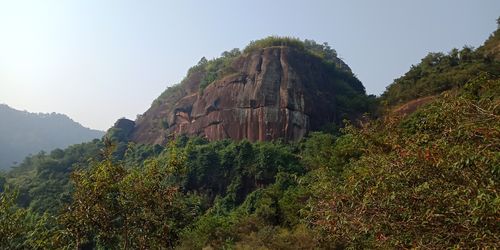 动态 广东 河源 南越王山风景区 越王山爬山可以,山非常陡峭,适合有