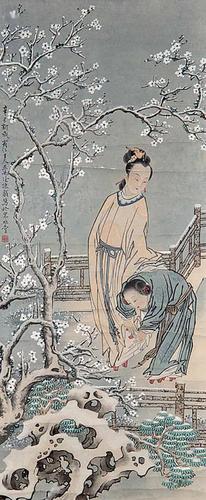 人物画大师徐燕孙工笔人物画欣赏