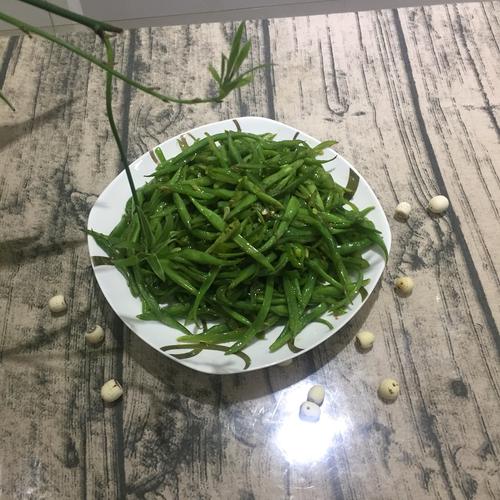 青炒扁豆