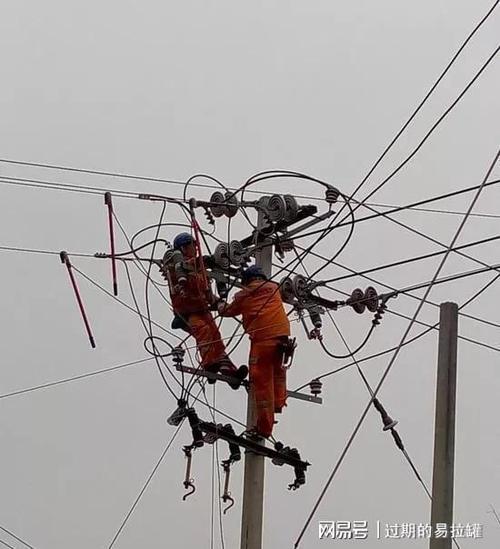 在没有通知我的情况下把电线杆拉线埋到了我们田地里