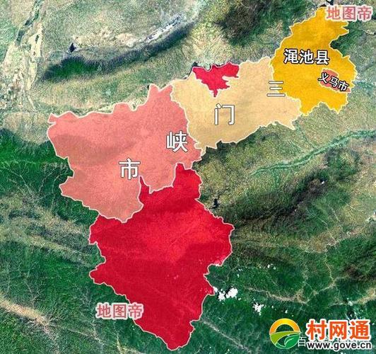 河南义马市,全国第二小县级市,为何差点被渑池县四面包围?