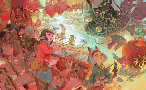 来自于国内插画师一组不错的动漫人物绘画作品欣赏!画技相当优秀