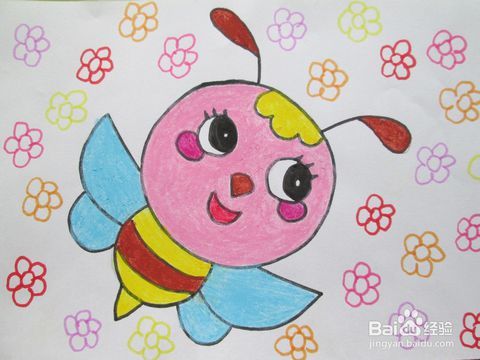 儿童学画小动物:[8]蜜蜂