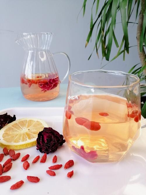 润肤_美白_玫瑰花茶_枸杞茶_15分钟_穿搭_花茶_医疗健康_养生食疗