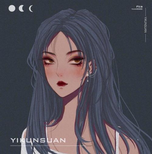 集美们,暗黑系女生头像