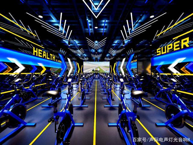 动感单车房灯光设计|3d互动系统