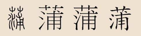 蒲氏起源