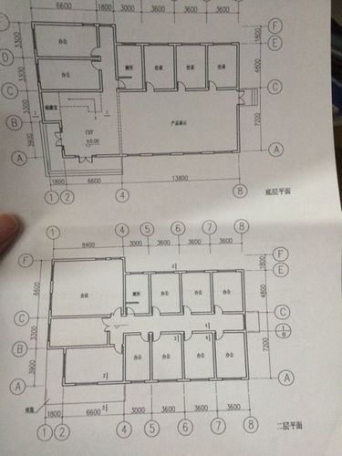 什么叫 在底层平面上画出二层楼面的结构平面布置?