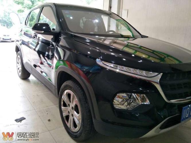 宜宾德强车改宝骏510整车亮光黑改色贴膜效果图