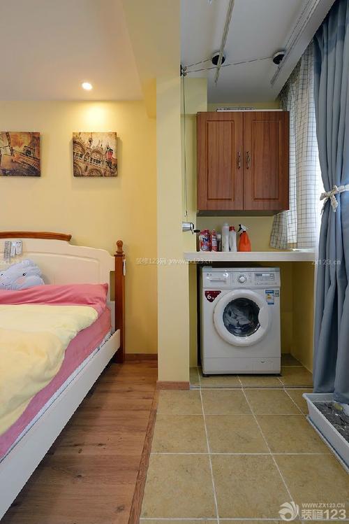 70多平米楼房小户型内阳台装饰装修效果图片