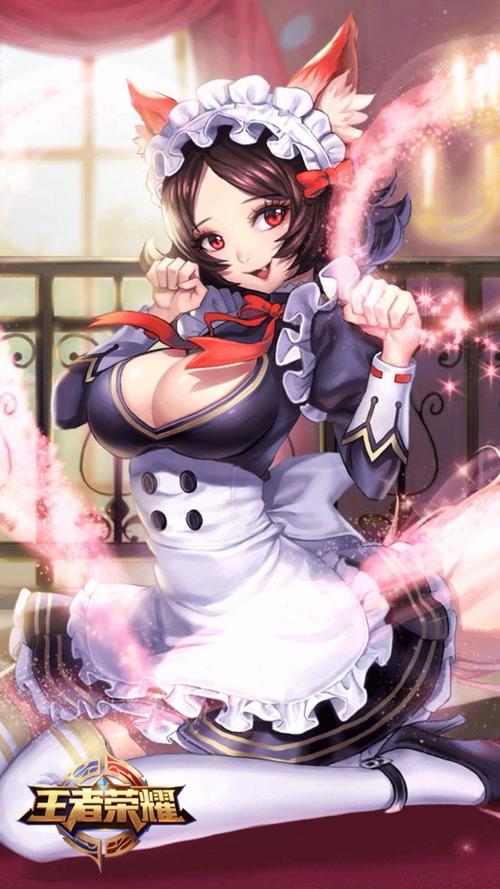 王者荣耀 妲己 女仆咖啡 主人的命令,是绝对的