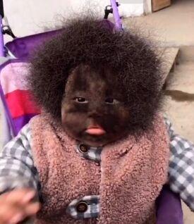 黑人小孩 - 斗图表情包 - 斗图神器 - adoutu.com