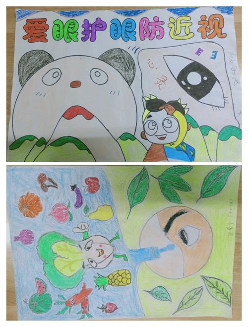 爱眼护眼 从我做起 主题绘画活动