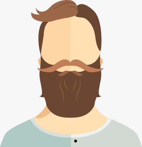 长着络腮胡的男人