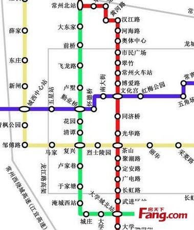 常州地铁"突突突" 3号线沿线楼盘推荐:飞龙绿都&大名城占尽优势