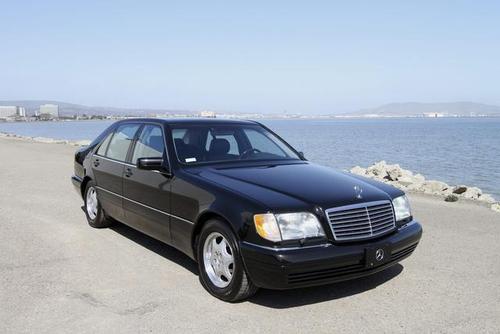 奔驰s级轿车的巅峰w140虎头奔s600