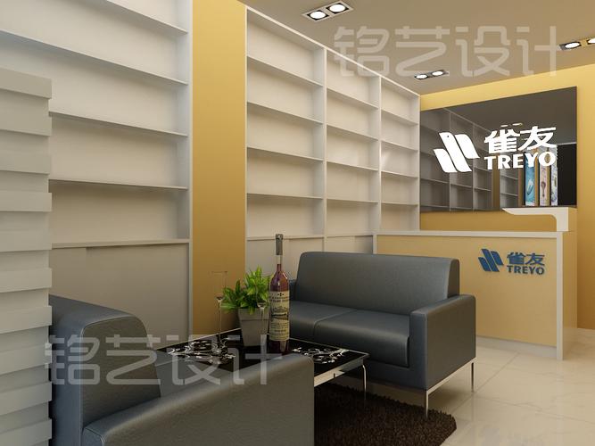 雀友麻将机专卖店效果图-展会设计-猪八戒网