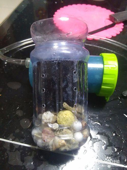 自制鱼缸过滤器 反气举