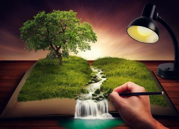 创意想象设计照片免抠素材免费下载_觅元素51yuansu.