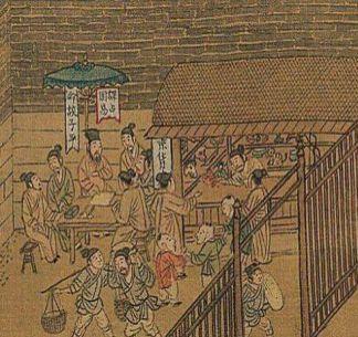 宋代饮食业出现了专业化的团队
