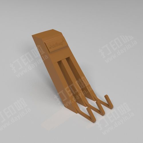 金刚狼的爪子 stl下载 - 手饰 - 3d打印模型 - 打印啦