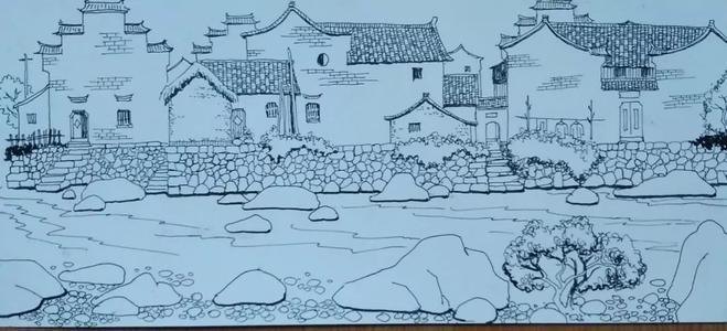 七旬老人笔下的浙中古民居