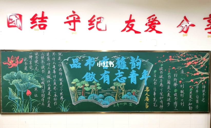 读书节黑板报_黑板报_读书_红薯_鸡腿_素材_文化_阅读