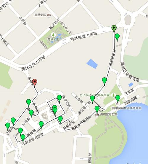 澳门半岛,氹仔和路环的几条游玩路线