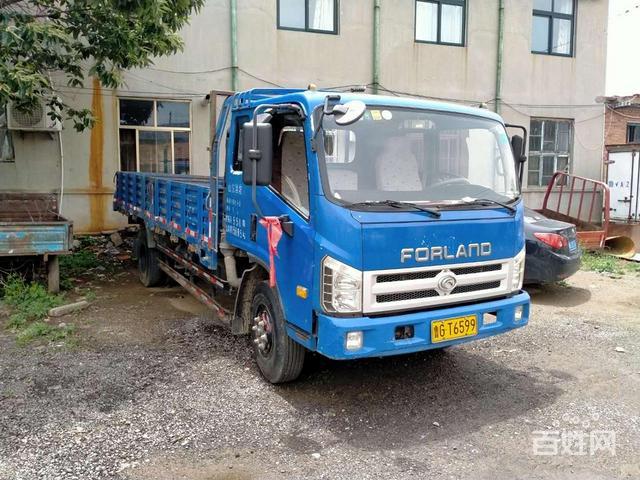 【图】- 2014年福田5米2高低速平板车大黄牌9吨手续 - 潍坊安丘货车