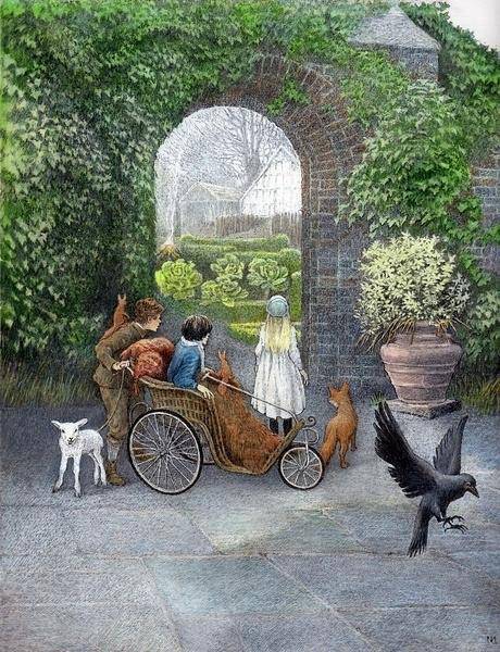 读书倒计时丨《秘密花园》——玛丽"唤醒"柯林(内有视频)