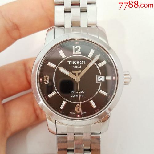 瑞士天梭prc200石英男表【搭载瑞士v8认证机芯】【夜光漂亮】