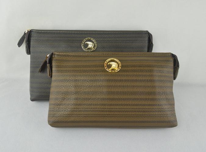 夏季新款欧美高端品牌真皮男士手包 史蒂芬鹰头牛皮手拿包 手抓包