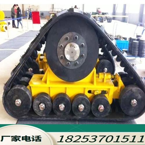 玉米收割机三角履带 全地形橡胶履带轮 三角履带轮