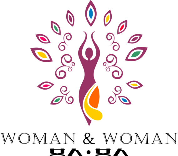 女人女人减肥塑身店logo及名片设计